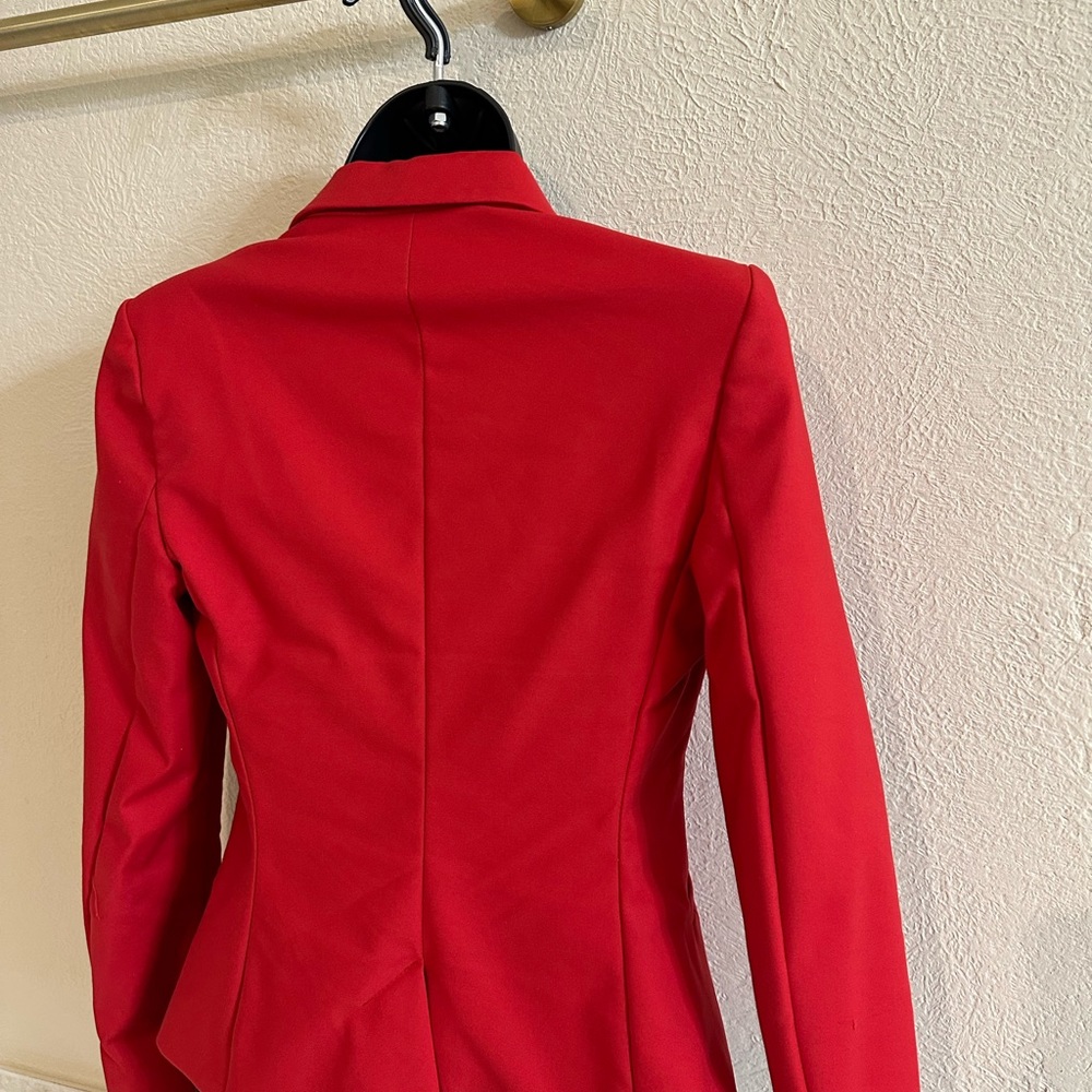 MNG BASICS USA SIZE 2 Red Blazer